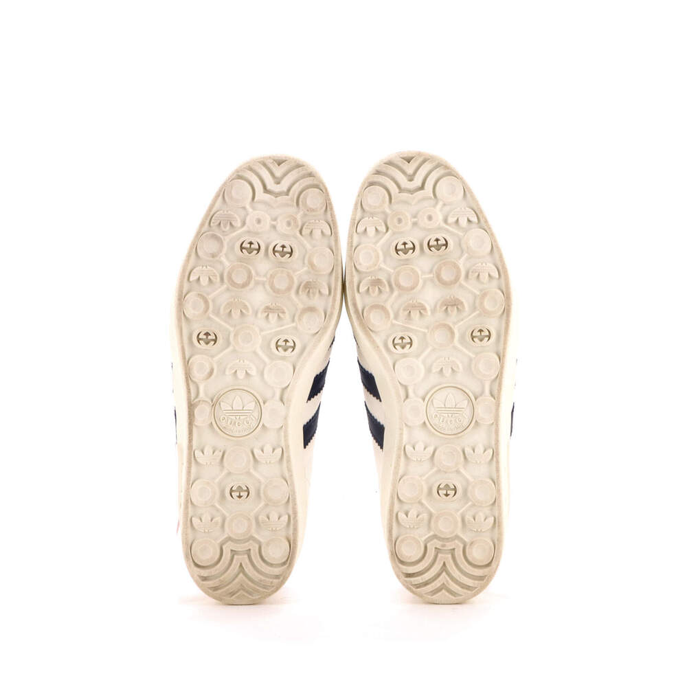 Gucci x Adidas Men's Gazelle Sneakers Leather and Suede with Faux Leather - Picture 4 of 6